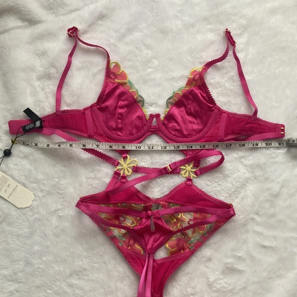 Pink Lingerie Body Suit 💕 - Picture 10 of 12